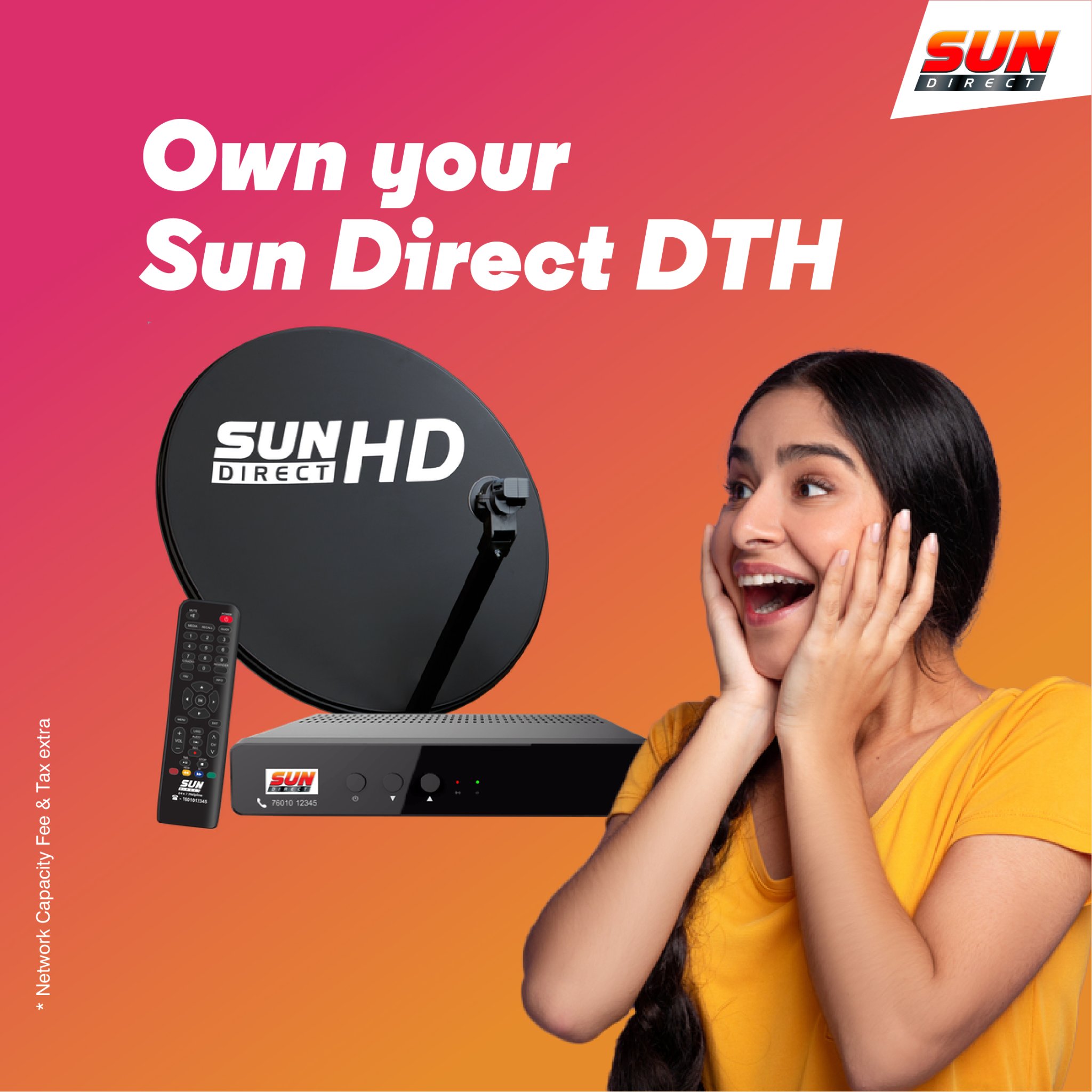 Sun Direct DTH New Connection